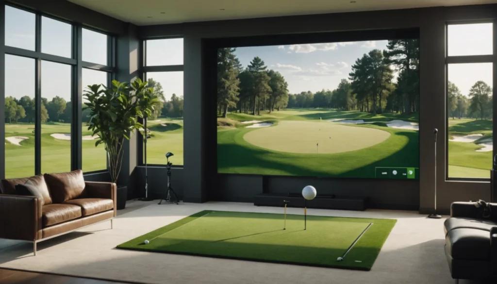 Avantages simulateur de golf