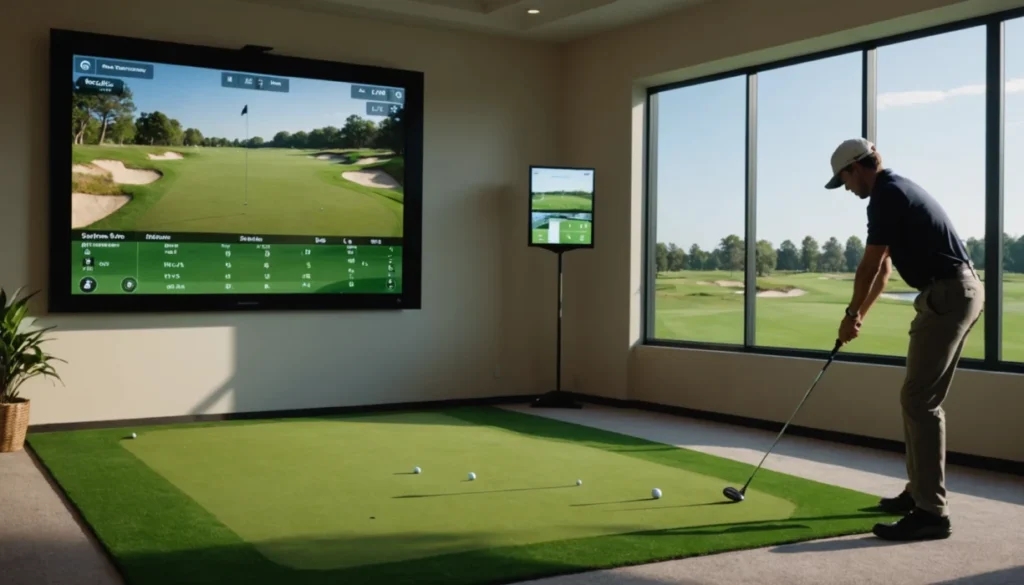 Simulateur golf pour débutants